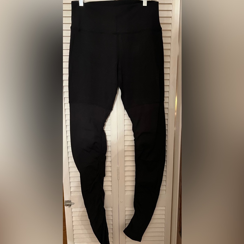 ALO yoga, High-Waist Goddess Legging, Black/Black, Excellent condition